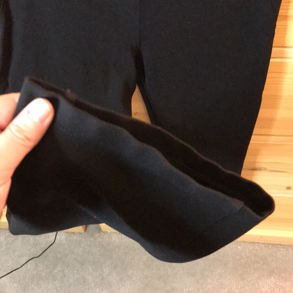 Betabrand Classic Straight Leg Dress Yoga Pants Black Size Medium Petite - Picture 5 of 11